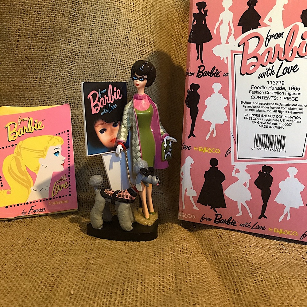 Barbie Poodle Parade Figurine 1965